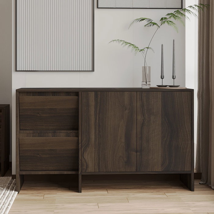 Hanah Home Laris 130 - Nogal Hanah Home Laris 130 - Nogal